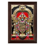 Srinivasa Perumal 3D Embossed Tanjore Painting