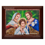 Jesus Christ 3D Embossed Tanjore Painting