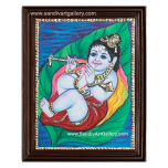 Alilai Krishna Tanjore Paintings