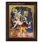 Krishna Tanjore Painting3