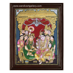 Shree Krishna Wedding Tanjore Painting