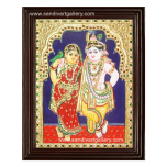Traditional Radha Krishna Tanjore Painting3