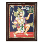 Hanuman Tanjore Painting1