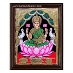 Gaja Lakshmi Tanjore Painting12