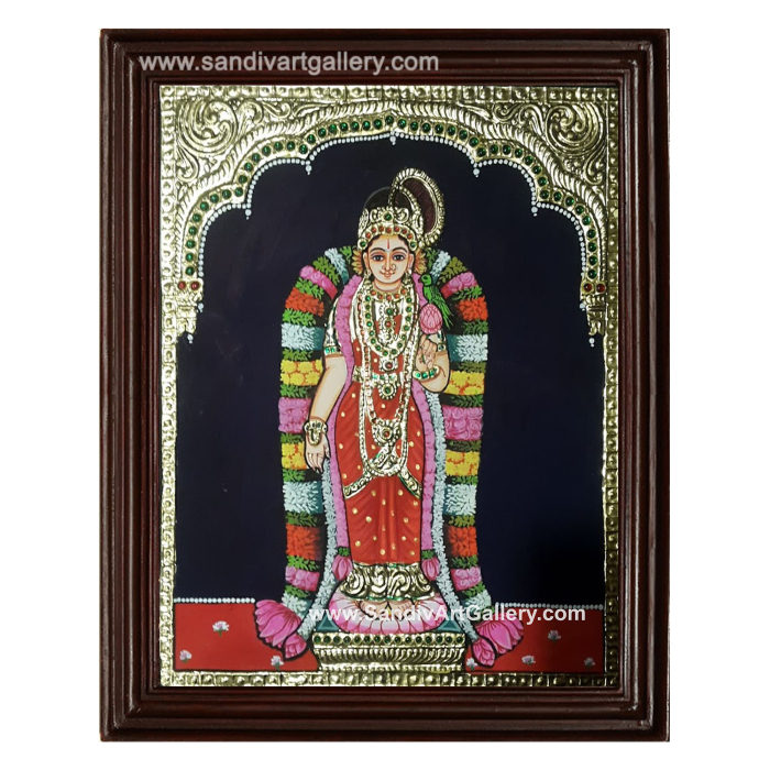 Andal Tanjore Painting AND01