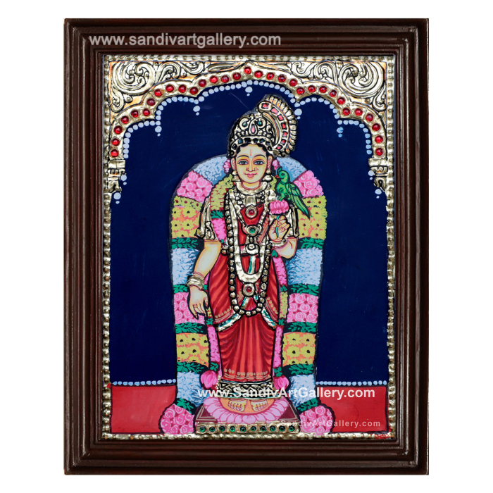 Andal Tanjore Painting AND02