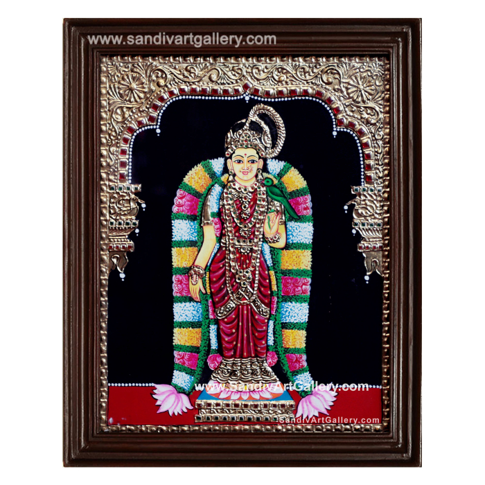 Andal Tanjore Painting AND03