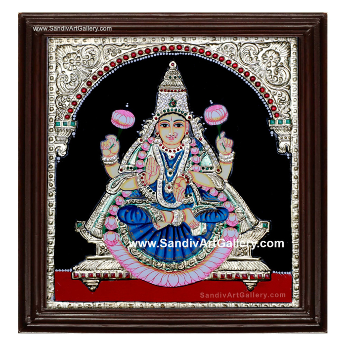 Aishwarya Lakshmi Tanjore Painting3