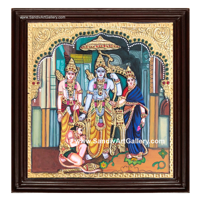 Cothanda Ramar Tanjore Painting