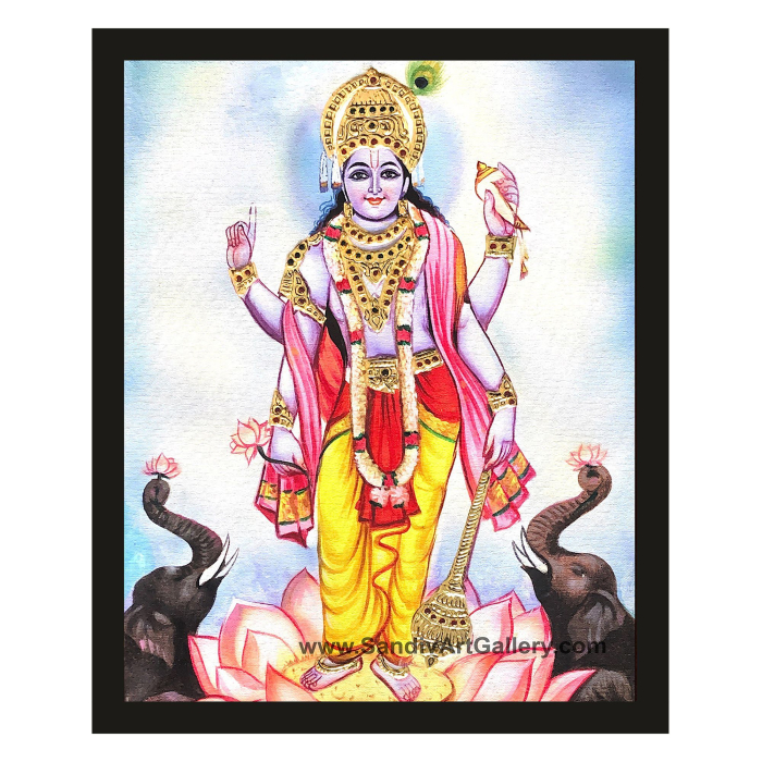 Vishnu Fusion Painting