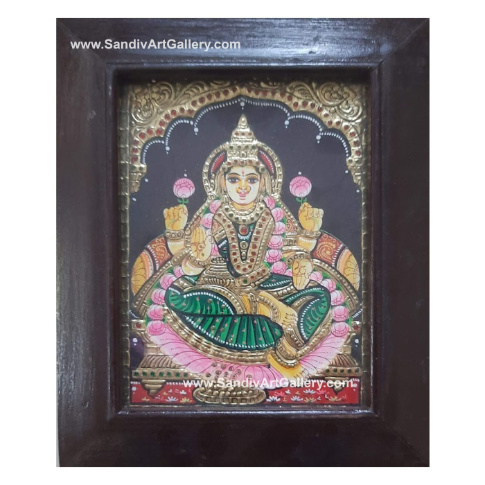 Lakshmi Tanjore Painting Jewel Box