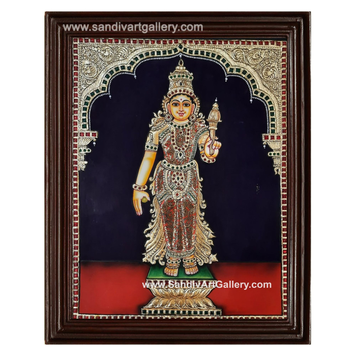 Thevathamman Tanjore Painting