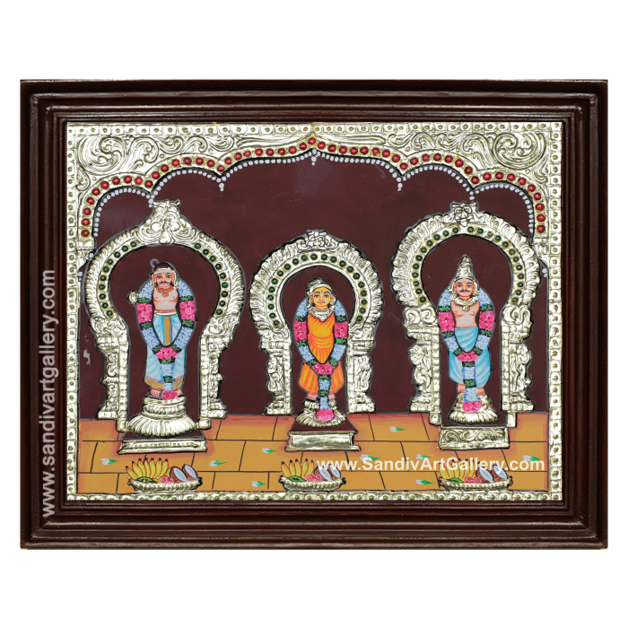 Annamar Swamy Tanjore Painting