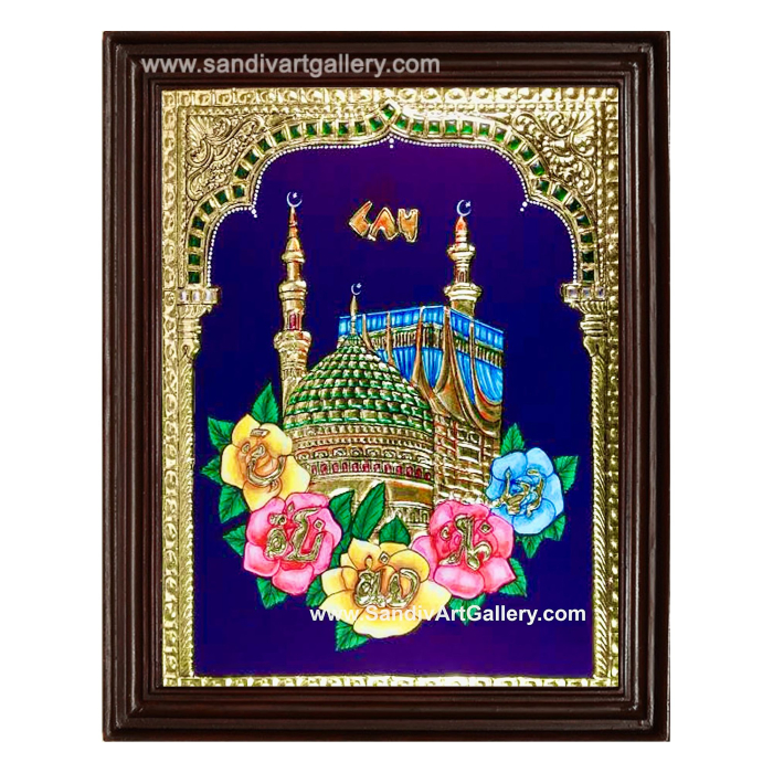 Mecca Tanjore Painting 1