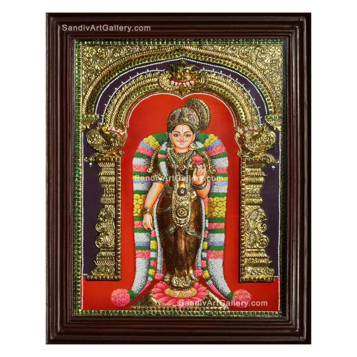 Andal 3D Tanjore Painting