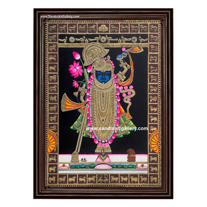 Shrinathji Tanjore Painting 1