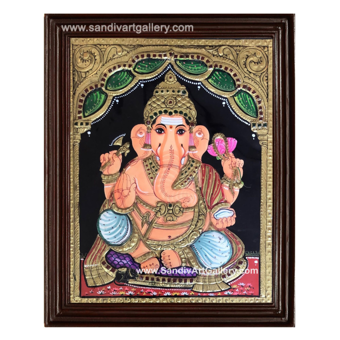 Ganesha Tanjore Painting 26
